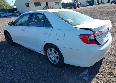 2012 Toyota Camry Le из США, поврежденный, VIN 4T1BF1FK7CU500851